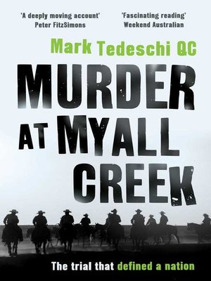 cover image of Murder at Myall Creek